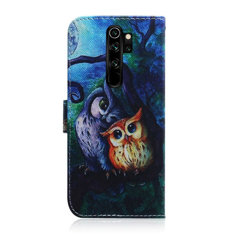 Κάλυμμα Xiaomi Redmi Note 8 Pro Ζωγραφική Με Κουκουβάγιες