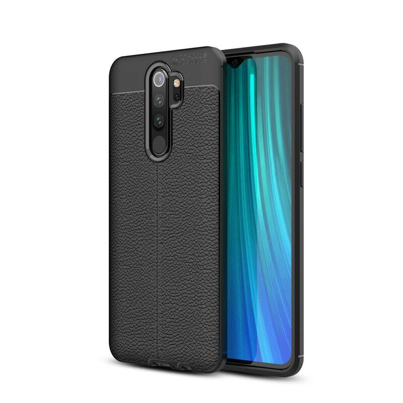 θηκη κινητου Xiaomi Redmi Note 8 Pro Δερμάτινο Εφέ Litchi Διπλής Γραμμής