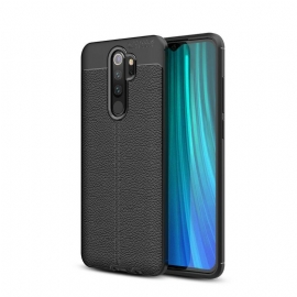 θηκη κινητου Xiaomi Redmi Note 8 Pro Δερμάτινο Εφέ Litchi Διπλής Γραμμής