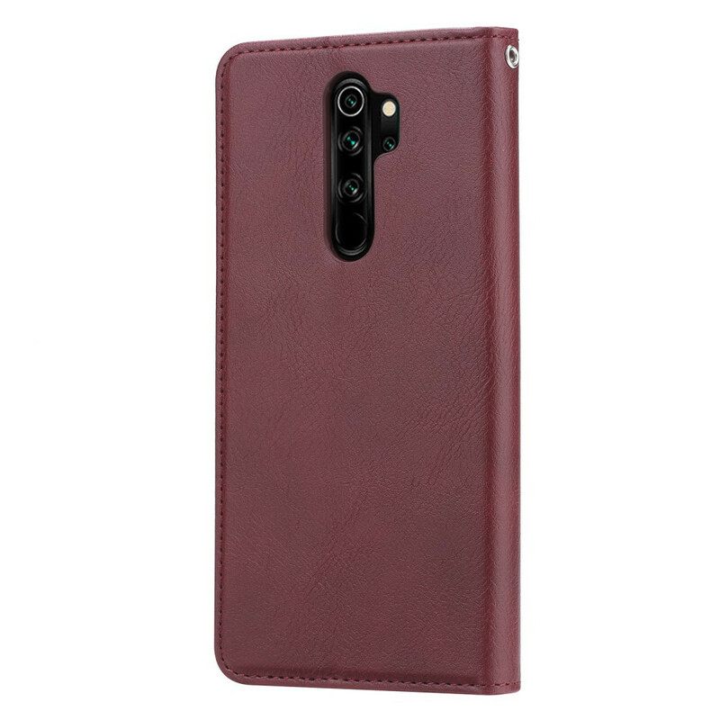 θηκη κινητου Xiaomi Redmi Note 8 Pro Θήκη Flip Θήκη Κάρτας Από Συνθετικό Δέρμα