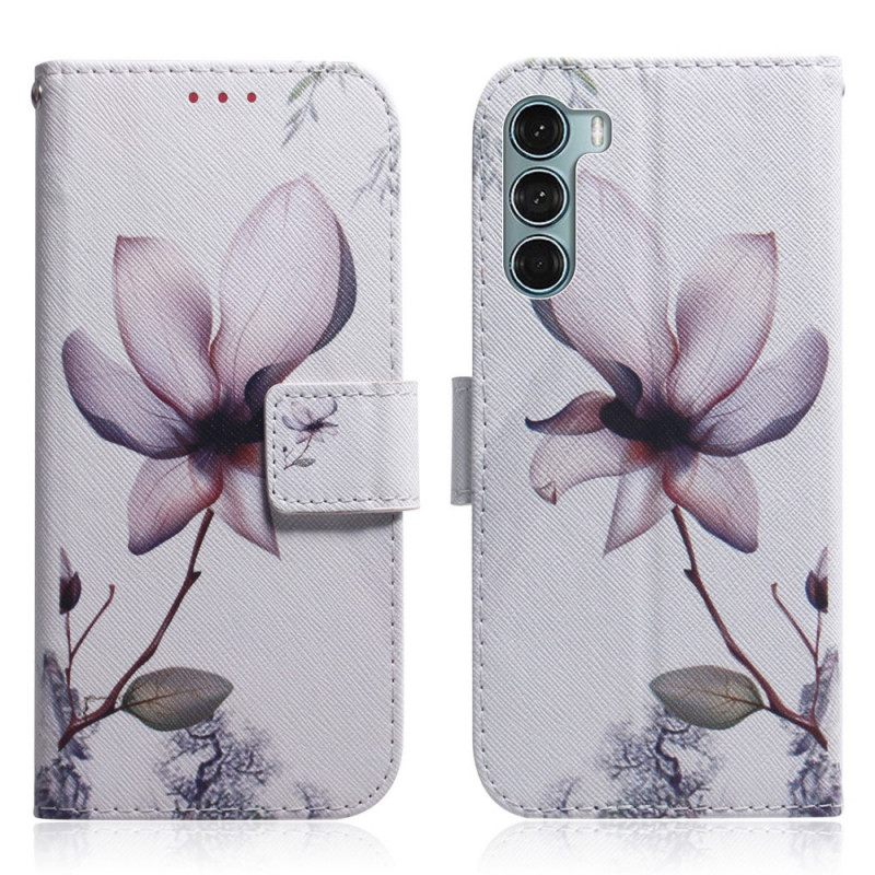 Κάλυμμα Moto G200 5G Dusty Pink Flower