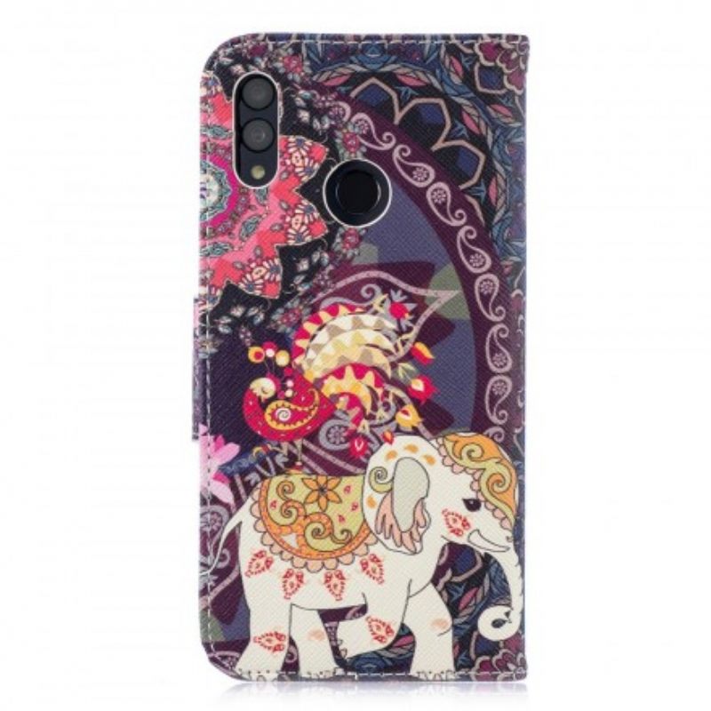 Κάλυμμα Huawei P Smart 2019 / Honor 10 Lite Mandala Ethnic Elephants