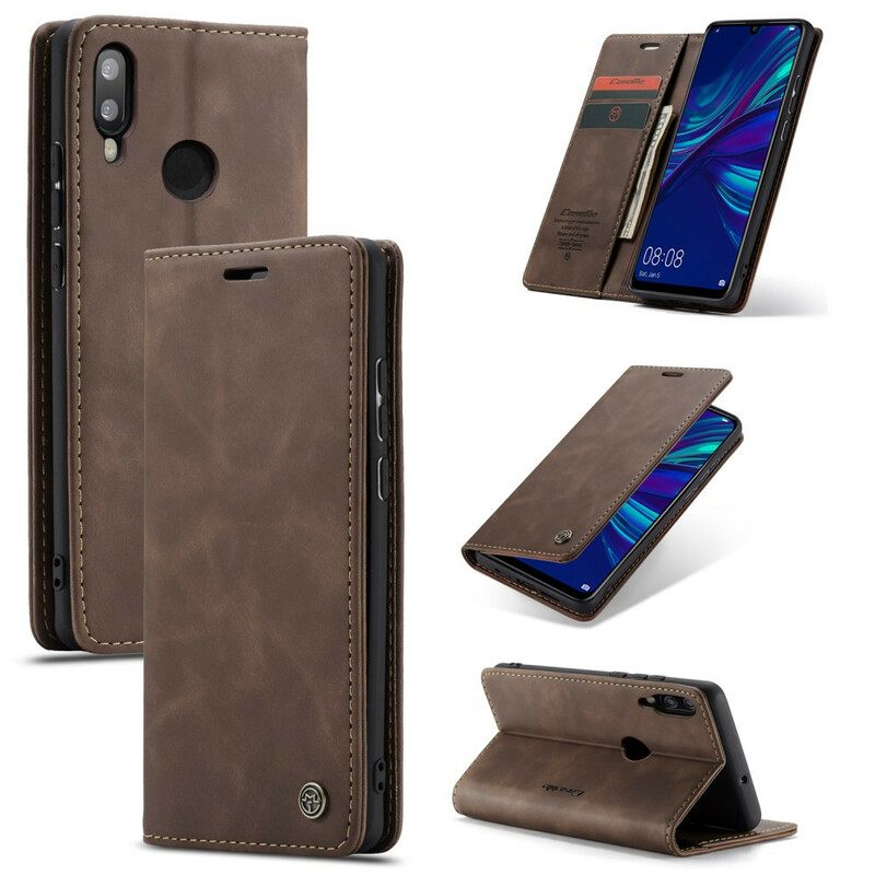 θηκη κινητου Huawei P Smart 2019 / Honor 10 Lite Θήκη Flip Caseme Faux Leather