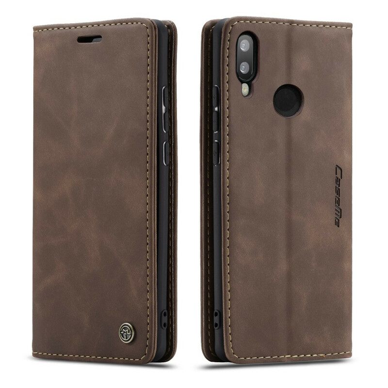 θηκη κινητου Huawei P Smart 2019 / Honor 10 Lite Θήκη Flip Caseme Faux Leather