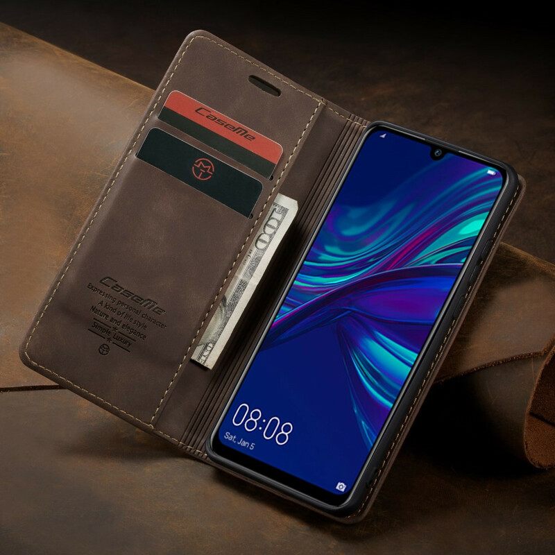 θηκη κινητου Huawei P Smart 2019 / Honor 10 Lite Θήκη Flip Caseme Faux Leather