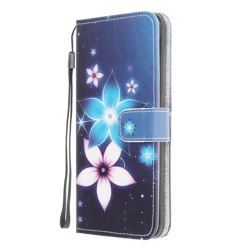 Κάλυμμα Xiaomi Redmi 9A με κορδονι Lunar Strap Flowers