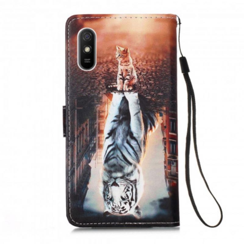 Κάλυμμα Xiaomi Redmi 9A με κορδονι Ονειροπολήσεις Του Ernest The Thong Cat