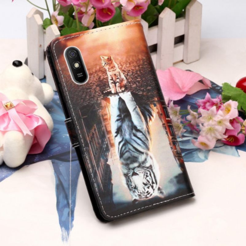 Κάλυμμα Xiaomi Redmi 9A με κορδονι Ονειροπολήσεις Του Ernest The Thong Cat