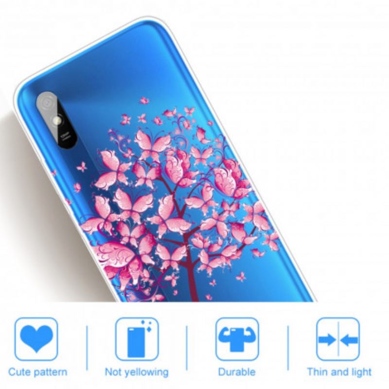 θηκη κινητου Xiaomi Redmi 9A Pink Tree Top