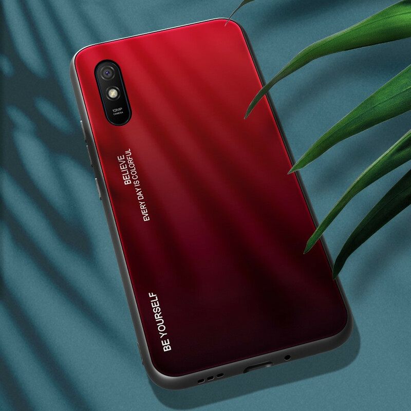 θηκη κινητου Xiaomi Redmi 9A Tempered Glass Be Yourself