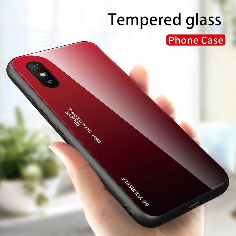 θηκη κινητου Xiaomi Redmi 9A Tempered Glass Be Yourself