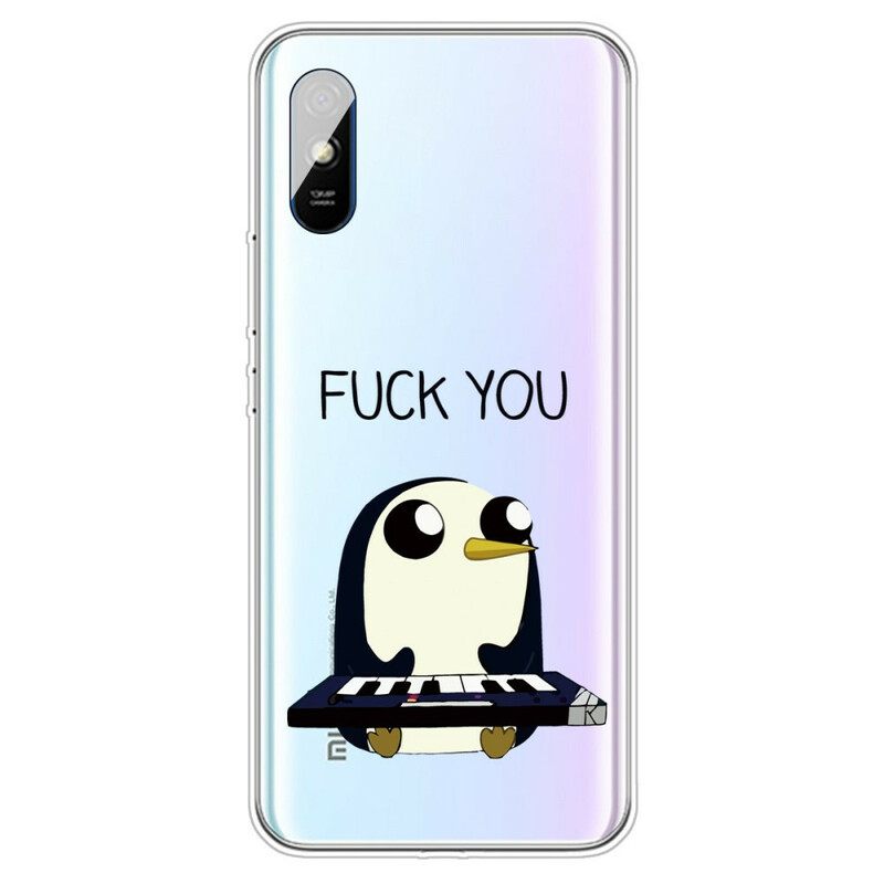 Θήκη Xiaomi Redmi 9A Penguin Fuck You