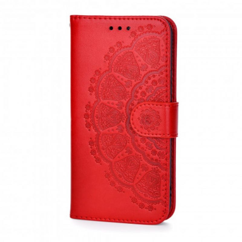 δερματινη θηκη Xiaomi Redmi Note 10 Pro Coral Mandala