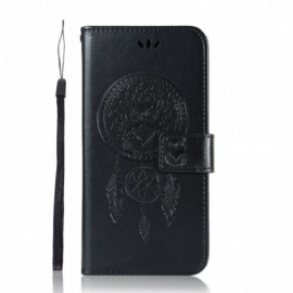 Κάλυμμα Xiaomi Redmi Note 10 Pro Δερμάτινο Εφέ Dreamcatcher Owl