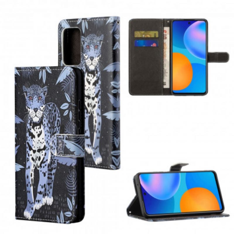 Κάλυμμα Xiaomi Redmi Note 10 Pro με κορδονι Strappy Leopard