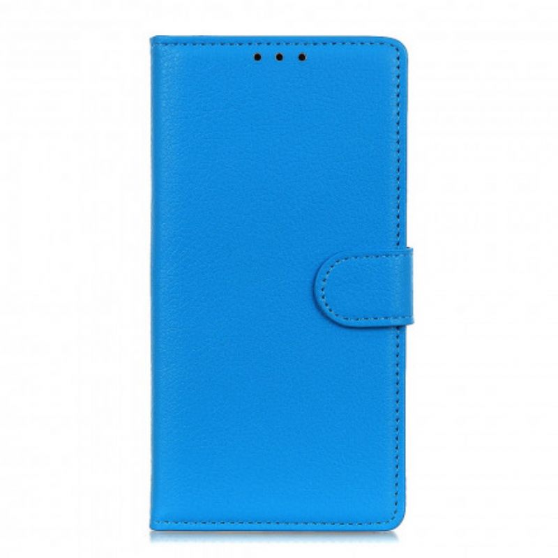 Κάλυμμα Xiaomi Redmi Note 10 Pro Premium Leather Effect Litchi