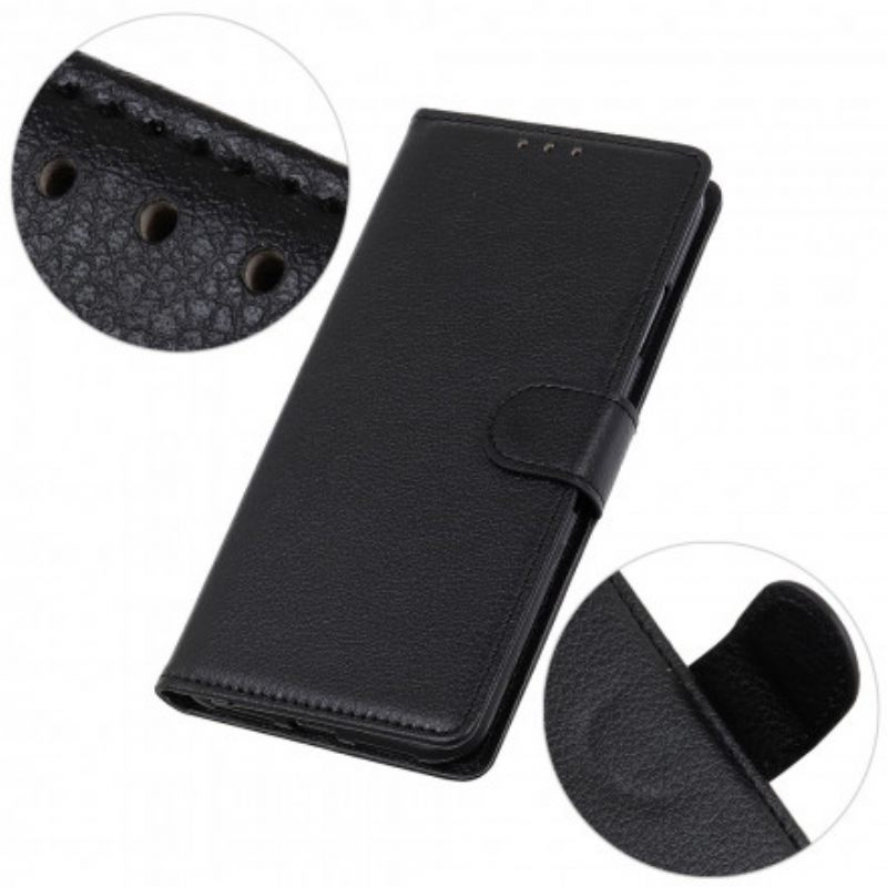 Κάλυμμα Xiaomi Redmi Note 10 Pro Premium Leather Effect Litchi