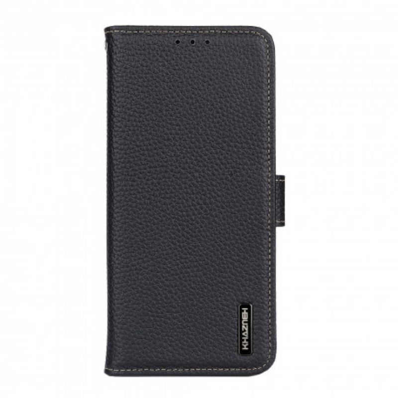 Θήκη Flip Xiaomi Redmi Note 10 Pro Litchi Leather Khazneh