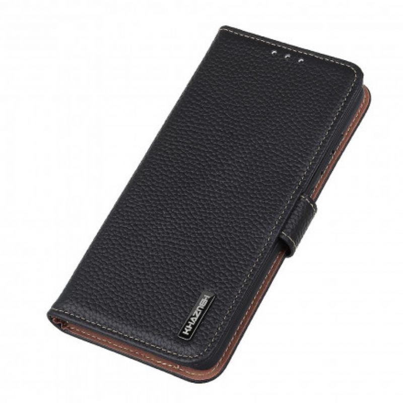 Θήκη Flip Xiaomi Redmi Note 10 Pro Litchi Leather Khazneh