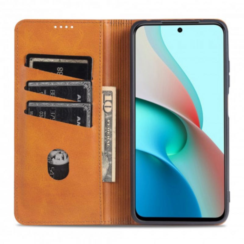 θηκη κινητου Xiaomi Redmi Note 10 Pro Θήκη Flip Δερμάτινο Στυλ Azns