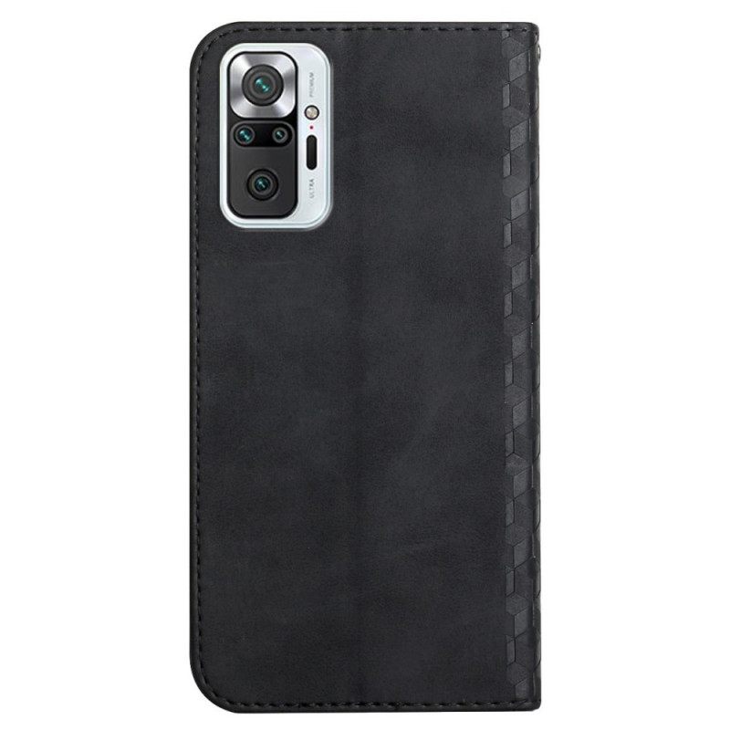 θηκη κινητου Xiaomi Redmi Note 10 Pro Θήκη Flip Geo Leather Effect