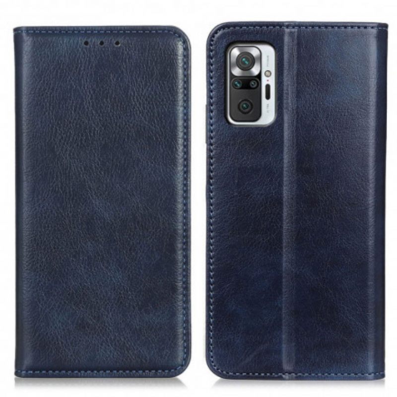 θηκη κινητου Xiaomi Redmi Note 10 Pro Θήκη Flip Litchi Split Leather