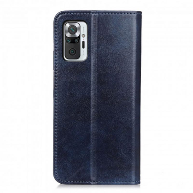 θηκη κινητου Xiaomi Redmi Note 10 Pro Θήκη Flip Litchi Split Leather