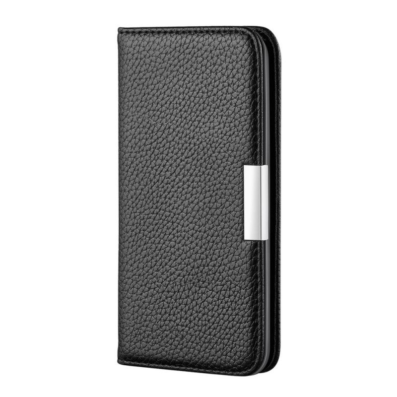 θηκη κινητου Xiaomi Redmi Note 10 Pro Θήκη Flip Litchi Ultra Chic Faux Leather