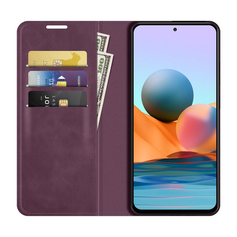 θηκη κινητου Xiaomi Redmi Note 10 Pro Θήκη Flip Skin-touch New Colors