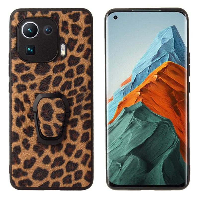 Θήκη Xiaomi Mi 11 Pro Δαχτυλίδι Leopard Style-support