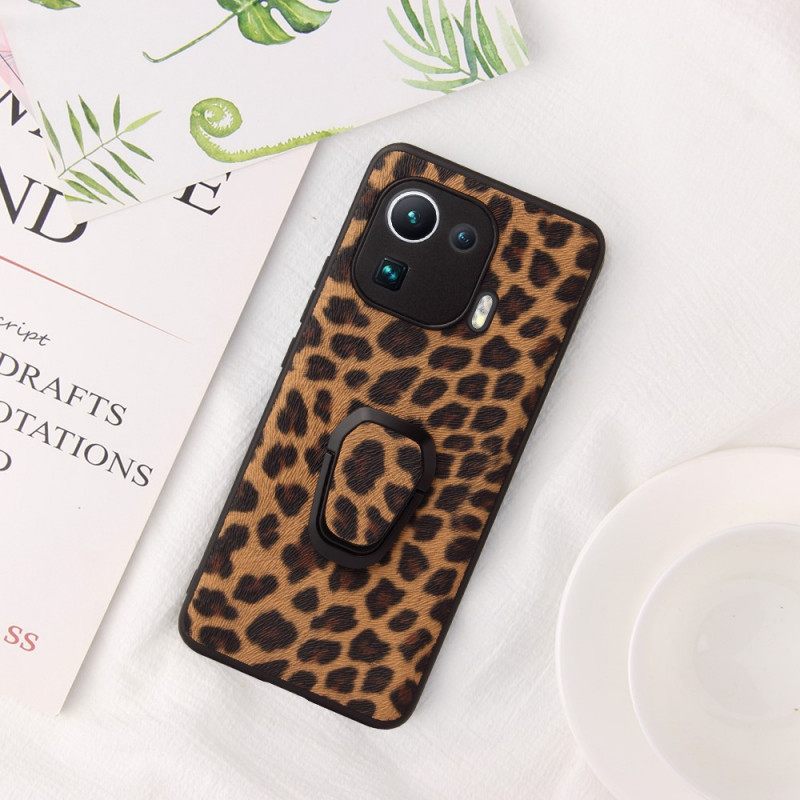 Θήκη Xiaomi Mi 11 Pro Δαχτυλίδι Leopard Style-support