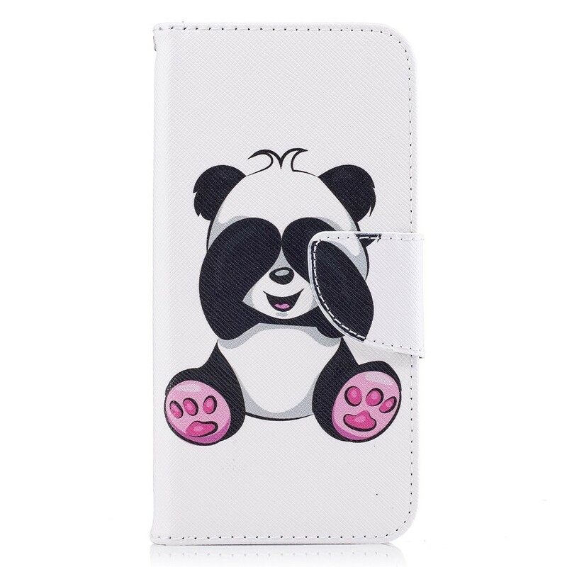 δερματινη θηκη Samsung Galaxy J5 2017 Panda Fun