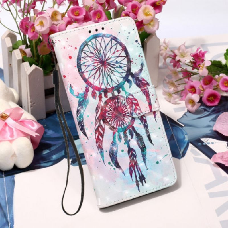 δερματινη θηκη Xiaomi Mi 11i 5G / Poco F3 Ακουαρέλα Dream Catcher