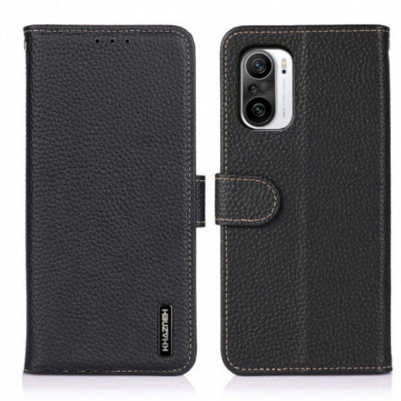 Κάλυμμα Xiaomi Mi 11i 5G / Poco F3 Lychee Leather Khazneh