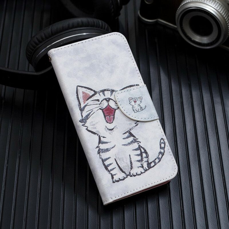 Κάλυμμα Google Pixel 4 XL με κορδονι Strappy Kitten