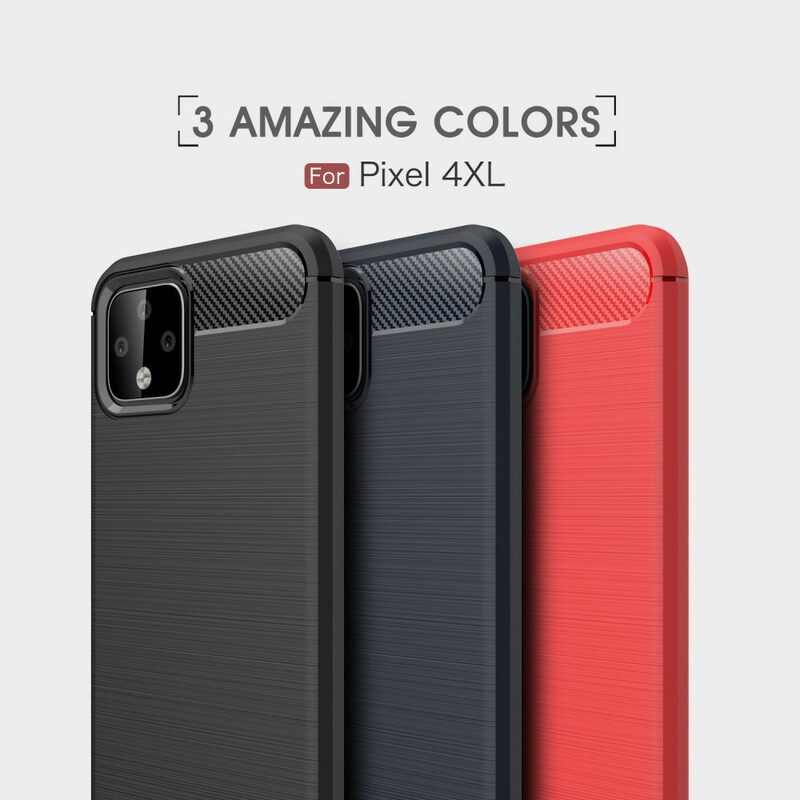 Θήκη Google Pixel 4 XL Βουρτσισμένη Ίνα Άνθρακα