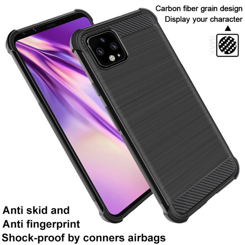 Θήκη Google Pixel 4 XL Imak Brushed Carbon Fiber