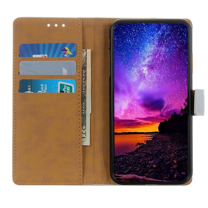 Κάλυμμα Google Pixel 4A 5G Faux Leather Elegance