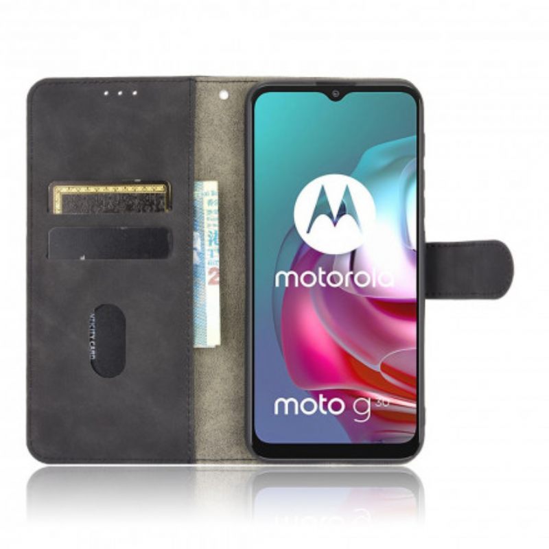 δερματινη θηκη Moto G10 / G30 Άγγιγμα Δέρματος