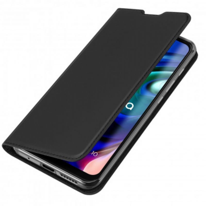 θηκη κινητου Moto G10 / G30 Θήκη Flip Skin Pro Dux Ducis