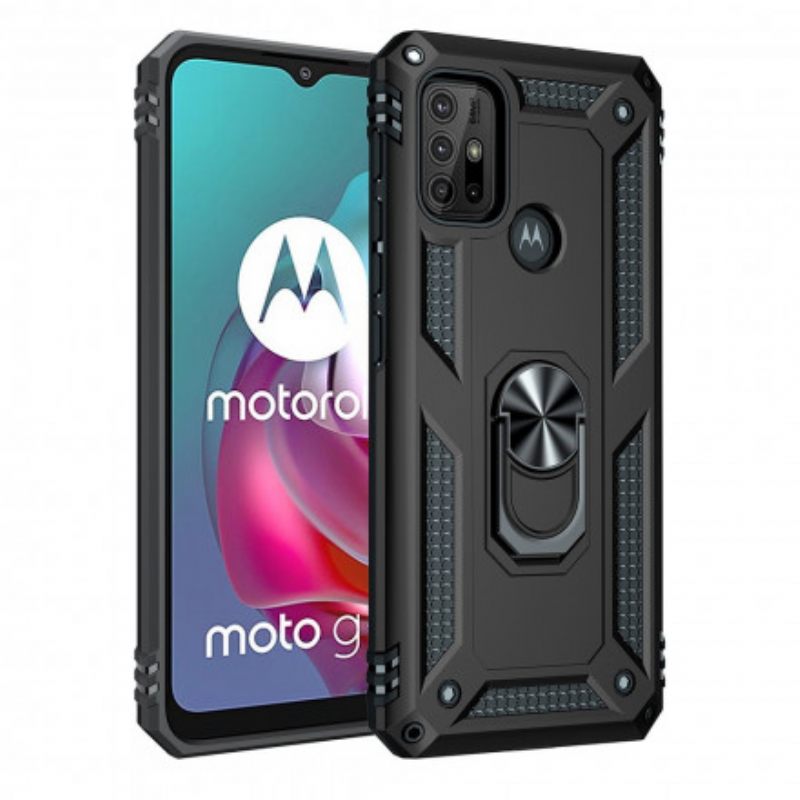 Θήκη Moto G10 / G30 Δαχτυλίδι Premium