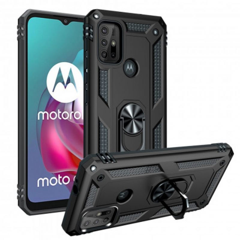 Θήκη Moto G10 / G30 Δαχτυλίδι Premium