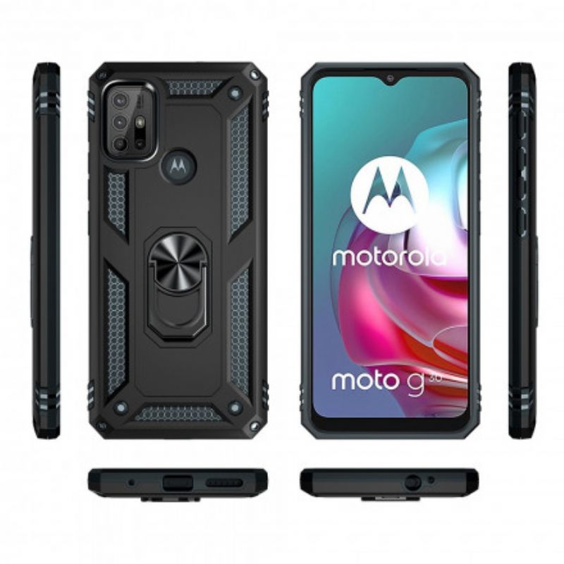 Θήκη Moto G10 / G30 Δαχτυλίδι Premium