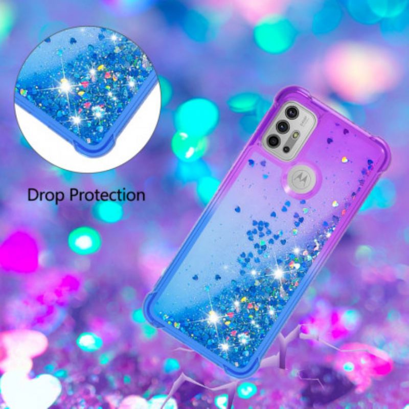 Θήκη Moto G10 / G30 Χρώματα Glitter