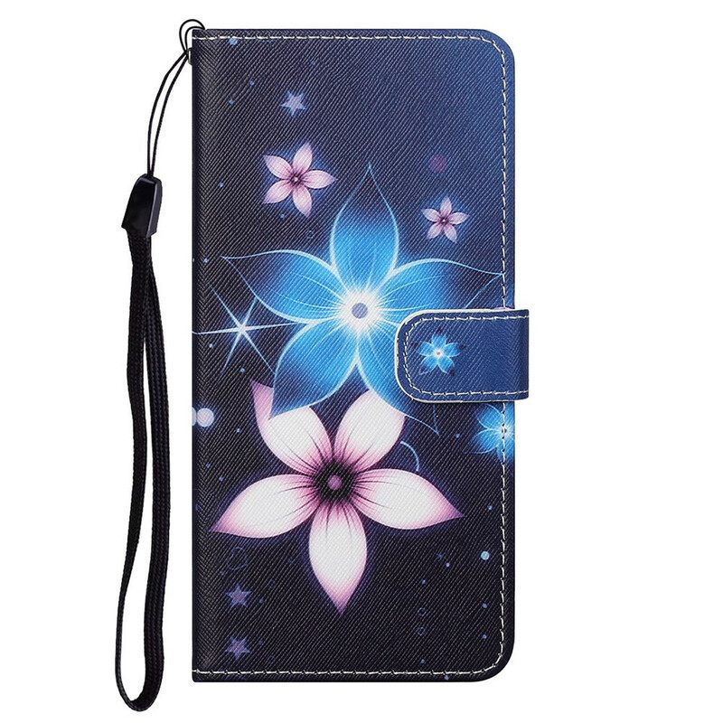 Κάλυμμα OnePlus Nord 2 5G με κορδονι Lunar Strap Flowers