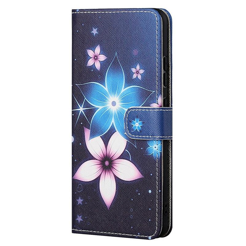 Κάλυμμα OnePlus Nord 2 5G με κορδονι Lunar Strap Flowers