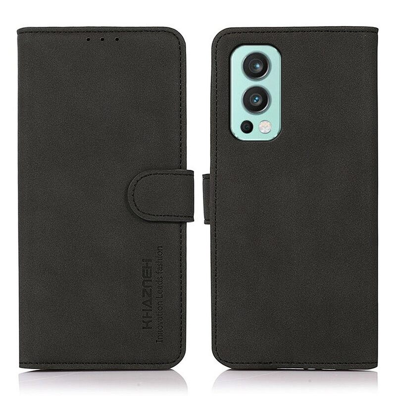 Θήκη Flip OnePlus Nord 2 5G Khazneh Fashion Leather Effect