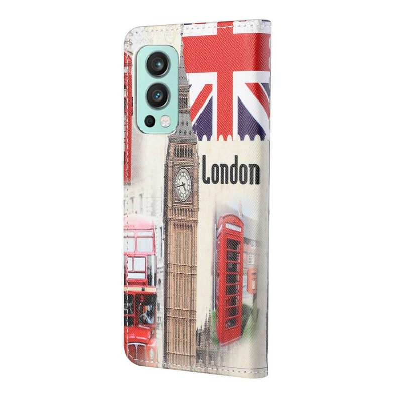 Θήκη Flip OnePlus Nord 2 5G London Life