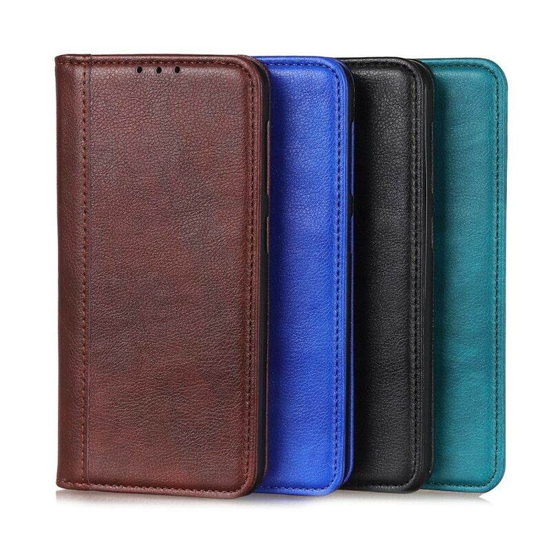 θηκη κινητου OnePlus Nord 2 5G Θήκη Flip Έκδοση Litchi Split Leather