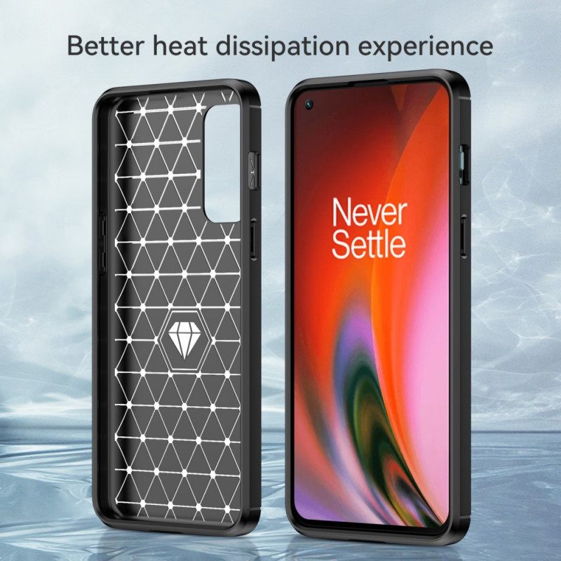 Θήκη OnePlus Nord 2 5G Βουρτσισμένη Ίνα Άνθρακα